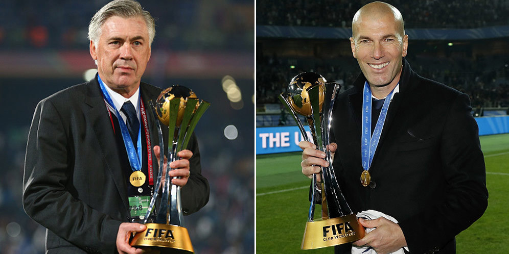pelatih terbaik Real Madrid