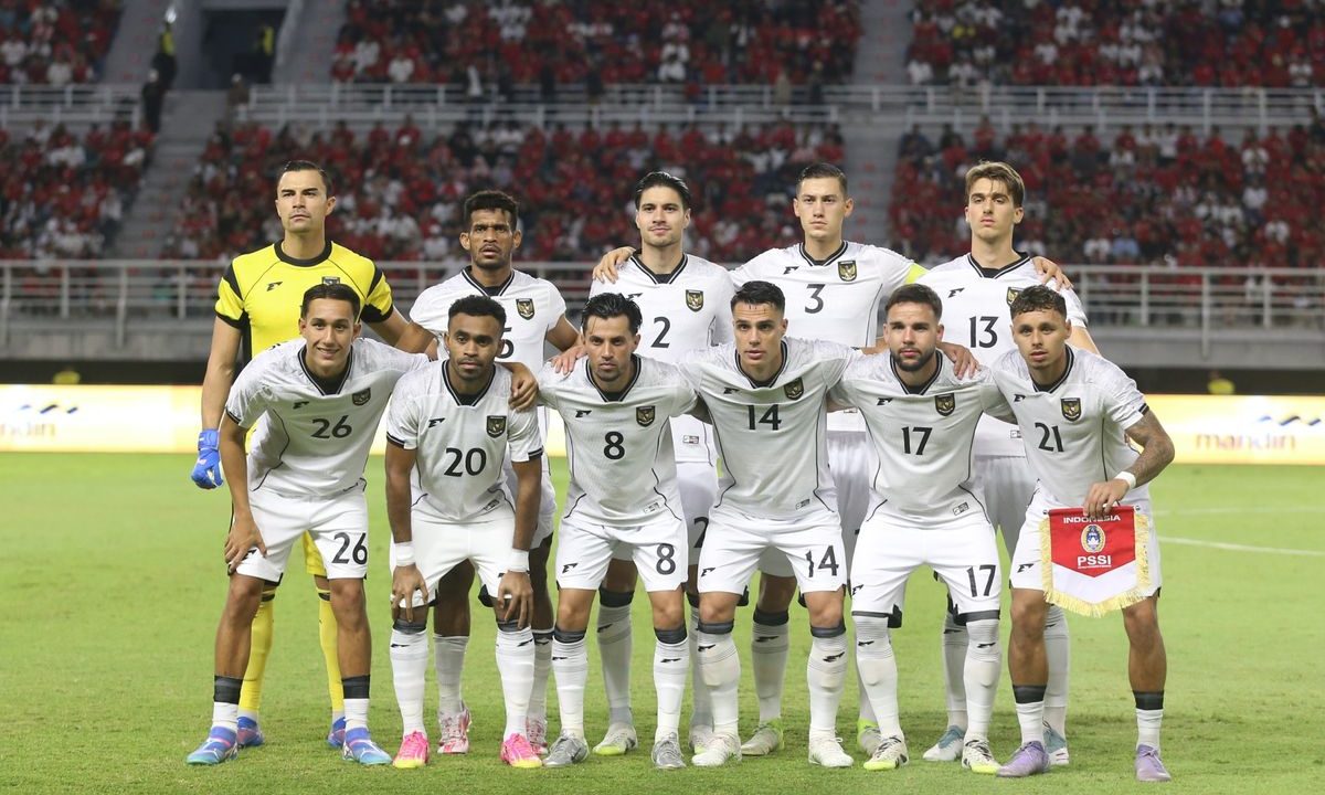 Rank FIFA Indonesia Naik Usai Bermain Imbang dengan Lebanon